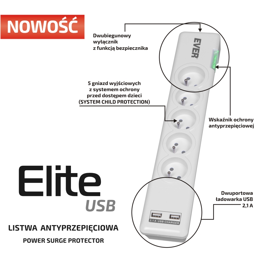 EVER ELITE USB
